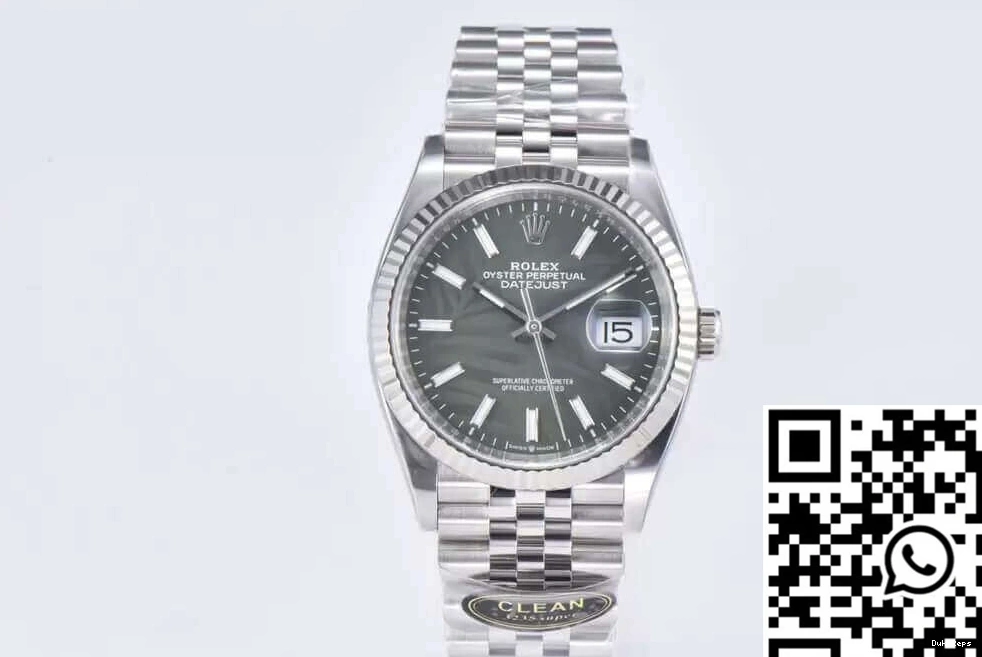 Rolex 36MM Datejust Stainless Factory Steel Clean M126234-0047 0406